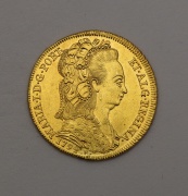 Zlaté 6400 Reis 1794 R - Maria I. - Brazílie - Super! Vzácné!