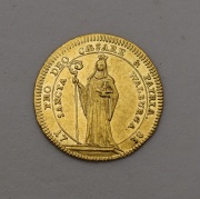Zlatý Dukát 1738 - Jan Anton II. - Biskupství Eichstatt - Vzácný!