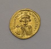 Zlatý Solidus Constans II. (641-668) - Byzanc - Top!