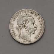 Stříbrný Zlatník 1872 KB - František Josef I. - Vzácný!
