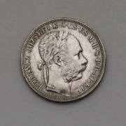 Stříbrný Zlatník 1891 KB - František Josef I. -