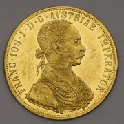 Zlatý 4 Dukát Franze Josefa 1914 - Originál