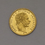 Zlatý Dukát 1867 A - František Josef I. - Super Stav!