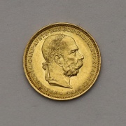 Zlatá 20 Koruna Františka Josefa I. 1892 - První rok
