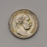 Stříbrná 2 Koruna Františka Josefa I. 1913 KB - Super Stav!