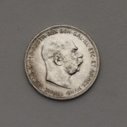 Stříbrná Koruna Františka Josefa I. 1912 - Vzácná!