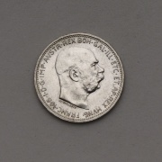 Stříbrná Koruna Františka Josefa I. 1915 - Super Stav!