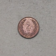 2 Fillér Františka Josefa I. 1896 KB - Top Stav!