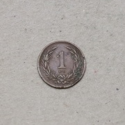 1 Fillér Františka Josefa I. 1892 KB - Vzácný!