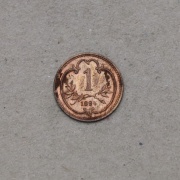 1 Heller Františka Josefa I. 1894 bz - Top Stav!