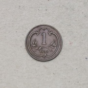 1 Heller Františka Josefa I. 1899 bz