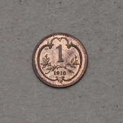 1 Heller Františka Josefa I. 1916 bz - Super Stav!