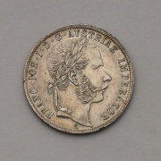 Stříbrný Zlatník Františka Josefa 1871 A - Super Stav!