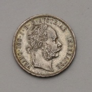 Stříbrný Zlatník Františka Josefa I. 1873 bz - Vzácný!