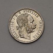 Stříbrný Zlatník Františka Josefa I. 1889 bz - Super Stav!