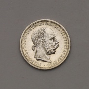 Stříbrná Koruna Františka Josefa I. 1903 bz - Vzácná!