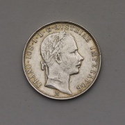 Stříbrný Zlatník Františka Josefa I. 1858 M - Vzácný!