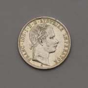 Stříbrný Zlatník Františka Josefa I. 1865 A - Vzácný!