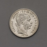 Stříbrný Zlatník Františka Josefa I. 1876 KB - Vzácný!