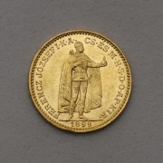 Zlatá Dvacetikoruna Františka Josefa 1899 KB