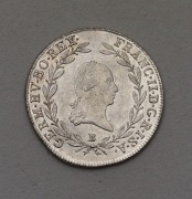 Stříbrný 20 Krejcar Františka I. (II.) 1803 B - Super Stav!