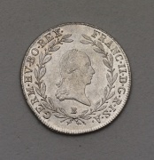Stříbrný 20 Krejcar Františka I. (II.) 1803 B - Super Stav!