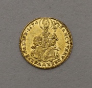 Zlatý 1/2 Dukát 1654 - Gudibald von Thun - Salzburg - Vzácný!