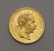 Zlatý 8 Gulden / Osmizlatník 1881 bz