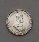 Stříbrná Koruna Františka Josefa I. 1896 KB -