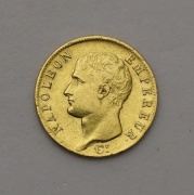 Zlatý 20 Frank 1806 A - Napoleon I. - Bez Věnce!