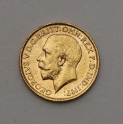 Zlatý Sovereign / Libra 1913 - Jiří V. - Anglie!