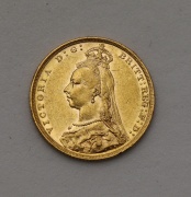 Zlatý Sovereign / Libra 1891 M - Victoria - Jubilejní Portrét!