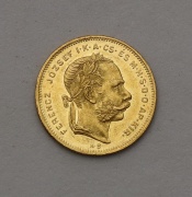 Zlatý 8 Gulden / Osmizlatník 1876 KB