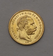 Zlatý 8 Gulden / Osmizlatník 1877 KB