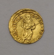 Zlatý Ducato Papale (1521-1523)  - Bologna - Itálie - RR!