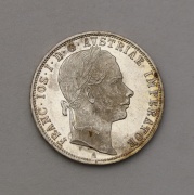 Stříbrný Zlatník FJ I. 1860 A - Bez Tečky za Rex!