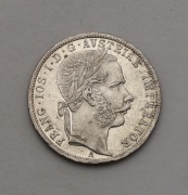 Stříbrný Zlatník FJ I. 1866 A - Vzácný!