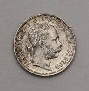 Stříbrný Zlatník FJ I. 1884 bz