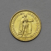 Desetikoruna Františka Josefa 1894 KB - Vzácnější!