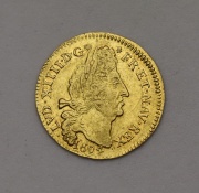 Zlatý Louis D´Or aux quatre L 1694 - Ludvík XIV.