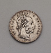 Stříbrný Andělský Zlatník 1869 KB František Josef