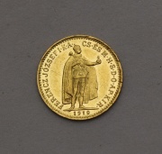 Zlatá 10 Koruna Františka Josefa I. 1910 KB - Super Stav!