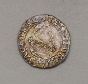 Stříbrný 3 Krejcar Ferdinanda II. 1628 - Kutná Hora - Vzácný!