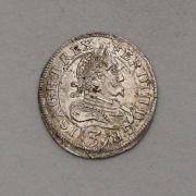 Stříbrný 3 Krejcar Ferdinanda II. 1629 - Graz - Krásný Stav!