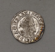 Stříbrný 3 Krejcar Ferdinanda II. 1632 - Praha - Super Stav!