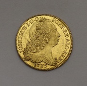 Zlaté 6400 Reis 1773 - Josef I. - Portugalsko - Velmi Vzácné!