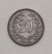 20 Heller 1918 - Karl I. - Super Stav!