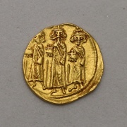 Zlatý Solidus Heraclius (610-641) - Byzanc!
