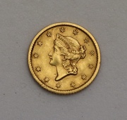 Zlatý Dollar 1853 - Coronet Head