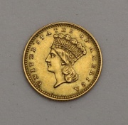Zlatý Dollar 1862 P - Indian Princess!